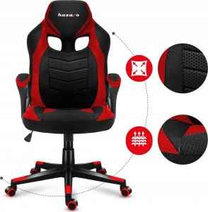 Fotel Huzaro Force 2.5 Red Mesh 4