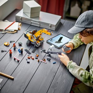 LEGO City Żółta koparka (60420) 5
