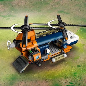 LEGO City Helikopter badaczy dżungli w bazie (60437) 2