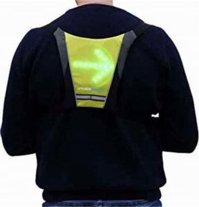 Skate Flash Bezpieczna Kamizelka Skate Flash Vest LED 800 mAh 2