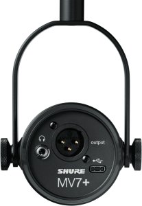 Mikrofon Shure MV7+ czarny (MV7+-K) 3