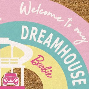 Pyramid International Wycieraczka Kokosowa Do Drzwi Barbie (Welcome To My Dreamhouse) 60x40 2