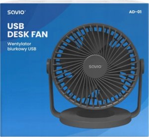 Wentylator Savio SAVIO AD-01 Wentylator biurkowy USB 4