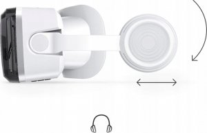 Gogle VR Shinecon Okulary VR 3D do wirtualnej rzeczywistości gogle - G04BS 2