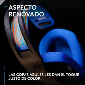 Słuchawki Logitech G535 LIGHTSPEED Niebieskie (939-002219) 2