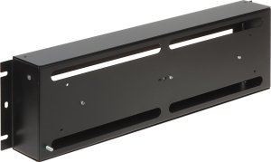 Lexi-NET 19" listwa DIN zabezpieczająca 3U 22 modułów czarny 3
