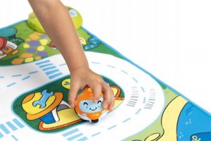 Chicco Elektroniczna super mata miasto dla dzieci + autko Turbo Team 2