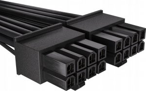 Endorfy 12-pin - PCIe 6-pin x2, 0.6m, Czarny (EY0P001) 6