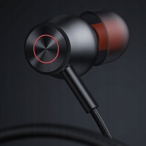 Słuchawki Mcdodo Z mikrofonem dokanałowe USB-C DAC czarne 3