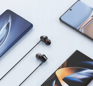 Słuchawki Mcdodo Z mikrofonem dokanałowe USB-C DAC czarne 6