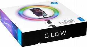 Lampa pierścieniowa Activeshop GLOW lampa pierścieniowa ring 13" RGB bsc ze statywem 10W 14