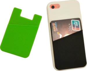 Hurtel Samoprzylepne etui na karty na tył telefonu - czerwone 4