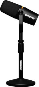 Mikrofon Shure MV7+ czarny + statyw stołowy (MV7+-K-BNDL) 3