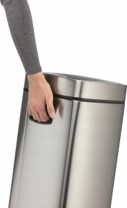 Kosz na śmieci Durable DURABLE Sensor Abfalleimer NO TOUCH 35l metallic silber 6