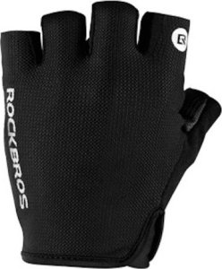 RockBros Rękawiczki rowerowe Rockbros S106BK rozmiar M - czarne 5