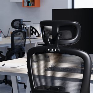 Krzesło biurowe Diablo Chairs V-Light Czarne 14
