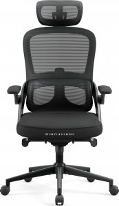 Krzesło biurowe Diablo Chairs V-Light Czarne 2
