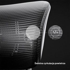 Krzesło biurowe Diablo Chairs V-Light Czarne 4