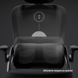 Krzesło biurowe Diablo Chairs V-Light Czarne 5