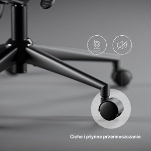 Krzesło biurowe Diablo Chairs V-Light Czarne 8