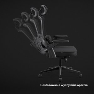 Krzesło biurowe Diablo Chairs V-Light Czarne 10