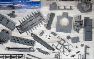 Airfix Model plastikowy Quickbuild Tiger I 1/35 3