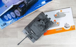 Airfix Model plastikowy Quickbuild Tiger I 1/35 4