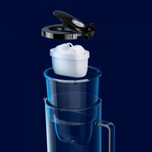 Dzbanek filtrujący Aquaphor Glass 2,5L BIAŁY + 1 wkład Maxfor Plus Mg 5