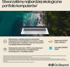 Laptop HP HP ENVY 17-da0004nw Intel Core Ultra 7 155H Laptop 43,9 cm (17.3") Ekran dotykowy Full HD 16 GB DDR5-SDRAM 1 TB SSD Wi-Fi 6E (802.11ax) Windows 11 Pro Srebrny 9