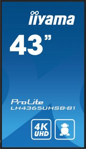 Monitor iiyama ProLite LH4365UHSB-B1 2