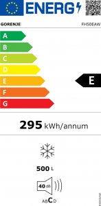 Lodówka Gorenje FH50EAW 4