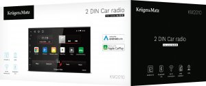 Radio samochodowe Kruger&Matz Radio samochodowe 7'' 2DIN KM2010 CarPlay/AndroidAuto Bluetooth Wi-Fi GPS 7