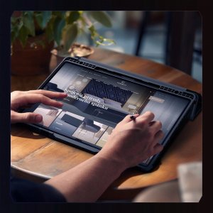 Etui na tablet Nillkin Etui Nillkin Bumper Leather Case Pro na Samsung Galaxy Tab S9+ - czarne 8