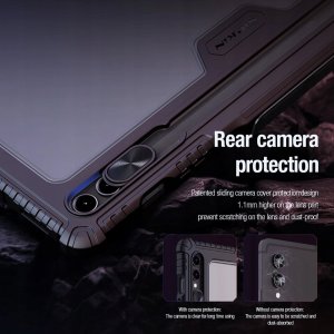 Etui na tablet Nillkin Etui Nillkin Bumper Leather Case Pro na Samsung Galaxy Tab S9+ - czarne 10