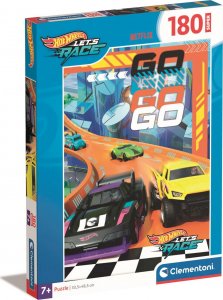 Clementoni Puzzle 180 elementów Super Kolor Hot Wheels 2