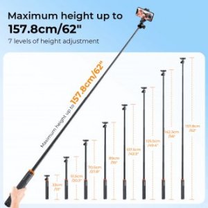 Statyw K&F Statyw K&F Concept 2w1 Selfie z uchwytem do telefonu 11
