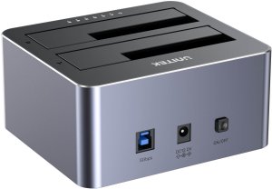 Stacja dokująca Unitek Stacja klonująca dyski 2 x SATA 2,5"/3,5" USB 5Gbps (Y-3026GY01-EU) 2