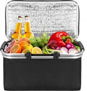 Heckermann Kosz piknikowy Heckermann 30L Czarny 6