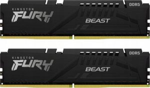 Pamięć Kingston Fury Beast, DDR5, 16 GB, 6000MHz, CL30 (KF560C30BBEK2-16) 8