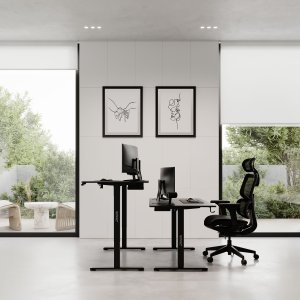 Biurko SENSE7 Nojo Black 140 cmx70 cm Black 3