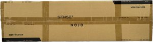 Biurko SENSE7 Nojo Black 140 cmx70 cm Black 17