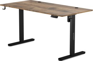 Biurko SENSE7 Nojo Wenge 140 cmx70 cm Black Oak 4