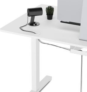 Biurko SENSE7 Nojo Białe 140 cmx70 cm White 10