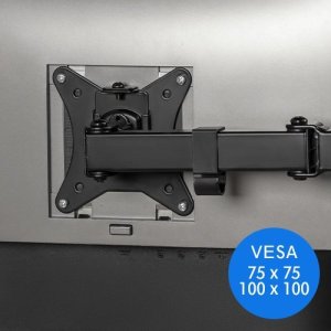 SENSE7 Uchwyt biurkowy na monitor 17"-32" FLOAT ARM 4