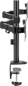SENSE7 Uchwyt biurkowy na 2 monitory 17"-32" FLOAT DOUBLE 11