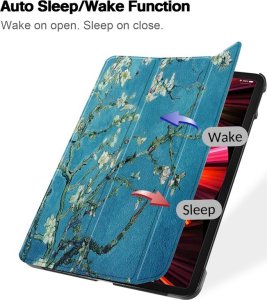 Etui na tablet iLike Tab P12 12.7 Tri-Fold Stand Case Sakura 3