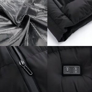 Mozos HV5 Ogrzewana elektryczna kamizelka unisex r. M czarna 4