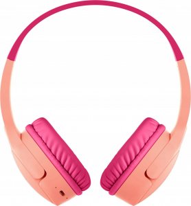 Słuchawki Belkin SoundForm Mini v3 różowe (AUD002BTPKV3) 2