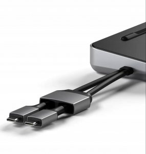 Stacja/replikator Satechi Dual Dock Stand 2x USB-C (ST-DDSM) 2