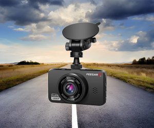 Wideorejestrator Feegar Wideorejestrator Feegar Patrol Kamera Samochodowa Cofania Sensor Sony Fullhd + 32Gb 16